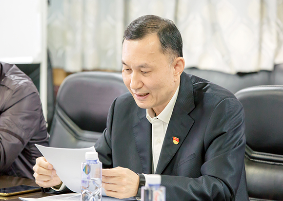 漳州市国资委倪昌源调研员深入龙轴集团